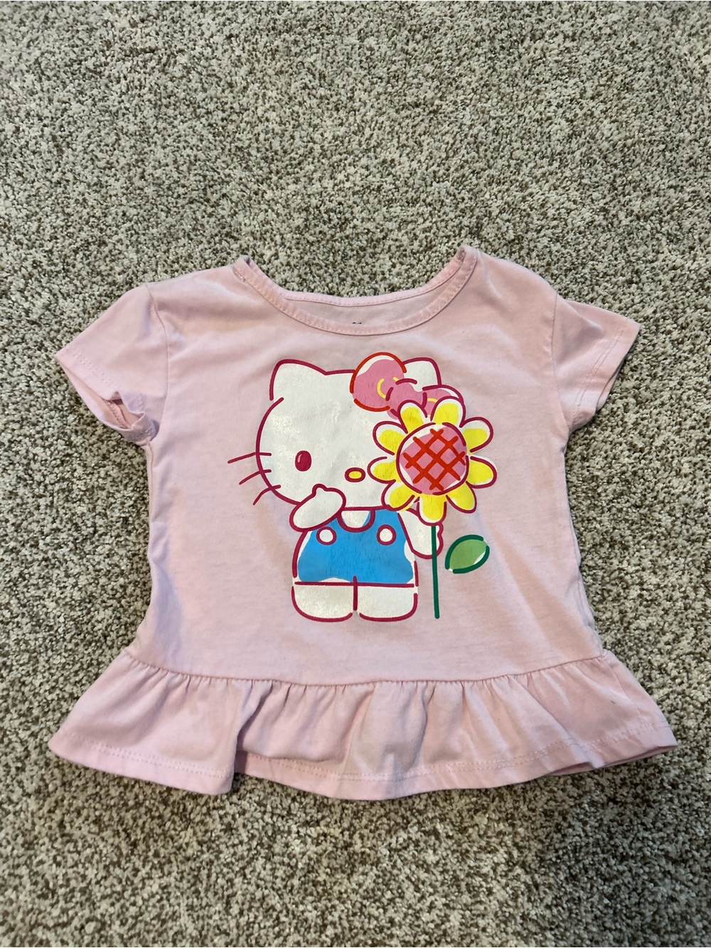Hello Kitty Flower Top 3T
